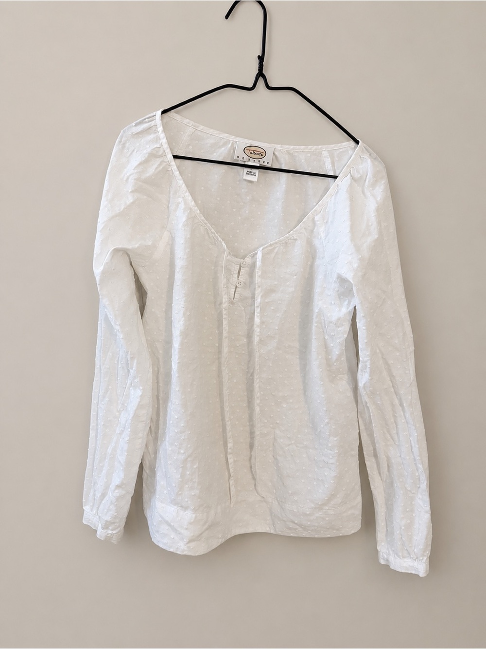 White Peasant Blouse
